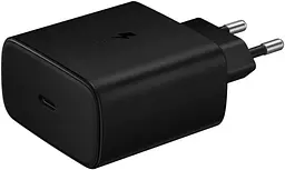 Зарядний пристрій адаптер блок Samsung 45 W Travel Adapter (EP-TA845NBE) w/o cable без кабелю чорний - мініатюра 2