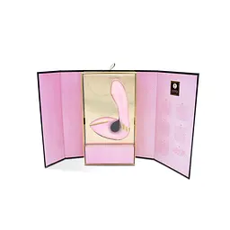 Вагінально-кліторальний вібратор Shunga Soyo Light Pink - мініатюра 5