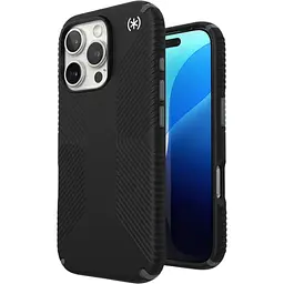 Оригінальний протиударний чохол Speck Presidio2 Grip MagSafe для iPhone 16 Pro (6.3") Black 150761-3205 - мініатюра 2