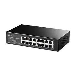 Комутатор 16-портовий Cudy GS1016E гігабітний з функціями керування (73-00585)