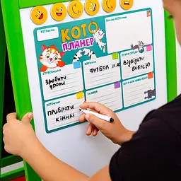 Магнітна дошка Vladi Toys Кото-планер, з маркером, українська мова (VT3601-25) - мініатюра 2