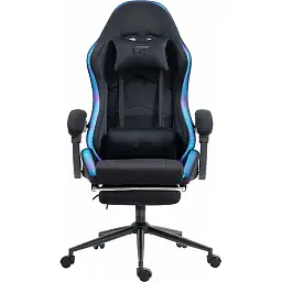 Геймерское кресло GT Racer (X-2325 Fabric Black L) - мініатюра 2