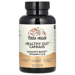 Здоров'я травної системи Healthy Gut Capsules 90 капсул Terra Origin vit0005938