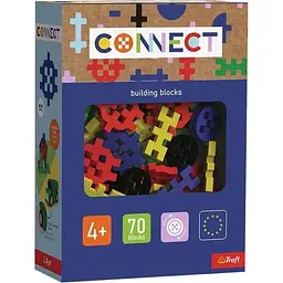 Набір деталей конструктора Trefl Connect (boys) 61987 70 ел. Різнокольоровий