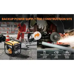 Генератор maXpeedingRODS MXR4500i (3,5 kW), 220V, 50Hz, 7.5л, ручний запуск (mxr4500i) - мініатюра 7