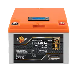 Комплект резервного живлення LP (LogicPower) ДБЖ + літієва (LiFePO4) батарея (UPS W500+ АКБ LiFePO4 410W) - мініатюра 4