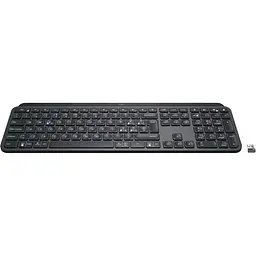 Клавіатура Logitech MX Keys Advanced for Business Illuminated ENG/UA Graphite (920-010251) [122552] - мініатюра 2