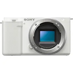 Бездзеркальний фотоапарат Sony ZV-E10 Body White (ILCZVE10W.CEC) [106903]