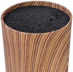 Підставка-колода Wood для кухонних ножів та ножиць Fissman 11х22 см kuh0007462 - мініатюра 2