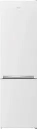 Холодильник з нижньою морозильною камерою Beko RCSA406K30W 203х67х60см 2 двері Холодильне відділення - 253 л Морозильне відділення - 109 л A++ ST Білий (RCSA406K30W)