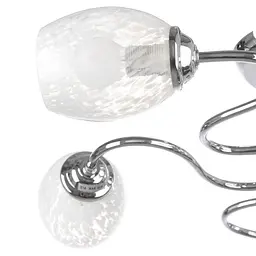 Люстра стельова Brille класична E14 40W CH (LK-218C/5) - мініатюра 2