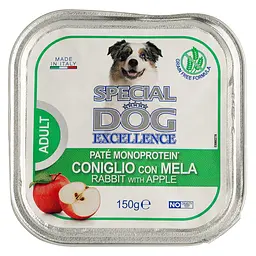 Вологий корм для собак Monge SDE Dog Fruit, монопротеїн, кролик з яблуками, 150 г (70060271) - мініатюра 2