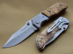 Ніж складаний Boker Magnum Forest Ranger, дерев'яна накладка Коричневий - мініатюра 2