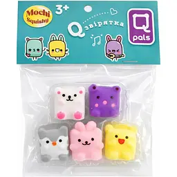 Іграшка колекційна Monster Gum mochi squishy Q звірятка (T25009) - мініатюра 4