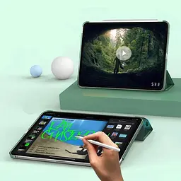 Чохол-книжка BeCover Tri Fold Hard для Apple iPad Air 4 10.9 2020/2021 Dark Green (709659) - мініатюра 4