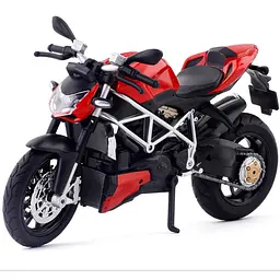 Колекційна масштабна модель мотоцикла TK Group Ducati Streetfighter S зі світлом, звуком та амортизацією 1:12 - мініатюра 3