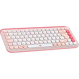 Клавіатура Logitech POP Icon Keys Bluetooth UA Rose (920-013073) [120870] - мініатюра 2
