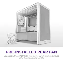 Корпус NZXT H3 Flow Білий без БЖ (CC-H31FW-01) - мініатюра 9