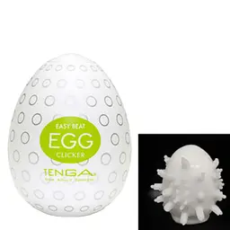 Набір чоловічих мастурбаторів Tenga EGG з різними рельєфами 4 шт. + водний лубрикант - мініатюра 3