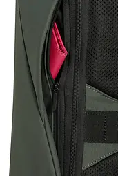 Рюкзак-Антизлодій 15.6" Samsonite SECURIPAK 2.0 GREEN 44,5х30х18 KO8*04002 - мініатюра 9