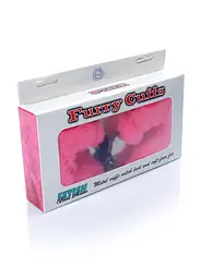 Наручники Fetish Boss Series Furry Cuffs Pink - мініатюра 3