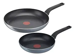 Набір сковорідок Tefal(T-fal) 2 штуки 30 см та 24 см (Cocine y Limpia Facil B5659082) - мініатюра 5