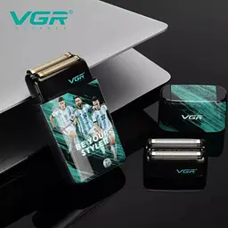 Електробритва VGR V-309 шейвер, подвійне лезо, 6500-7500 RPM, LED Display - мініатюра 3