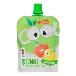Набір: Органічне пюре Vitabio Cool Fruits з яблуком 180 г (90 г x 2 шт.) - мініатюра 2