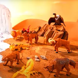 Стретч-іграшка у вигляді тварини Diramix The Epic Animals Лід проти пустелі, 20 шт., у дисплеї (DIR-T-10005) - мініатюра 12