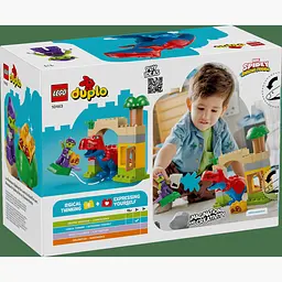 Уцінка. Конструктор LEGO DUPLO Disney Динозавр Spidey-Rex проти Зеленого Гобліна 25 деталей (10463)  - мініатюра 10