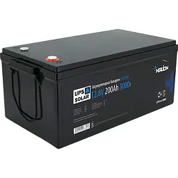 Акумулятор Merlion LiFePO4 12V (12.8V/200Ah/2560Wh) (LFP12-200US) [152838]