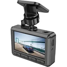 Відеореєстратор для авто Hoco DV2 Driving recorder з дисплеєм - мініатюра 4