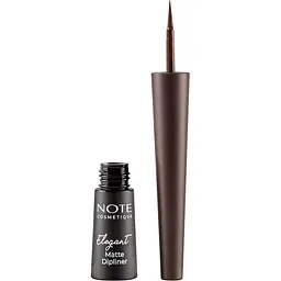 Діплайнер для очей Note Cosmetique Elegant Matte Dipliner Coffee Brown відтінок 02 коричневий 2.5 мл - мініатюра 2