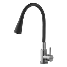 Змішувач для кухні Kroner KRP Edelstahl Klassisch - ESG031BLK (CV035371) - мініатюра 3