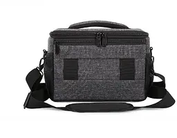 Сумка до фотоапарата Nikon D + дощовик Сірий із чорним (IBF058SB1) - мініатюра 6