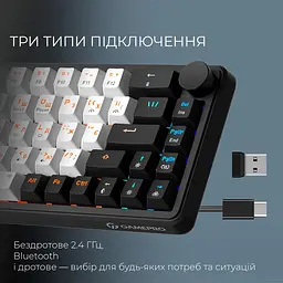 Клавіатура GamePro Asgard Valhalla MK210B Pro Black [142211] - мініатюра 5