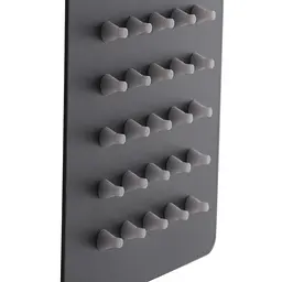 Ручний душ Mixxus SH-02 black MI4752, Чорний матовий - мініатюра 2