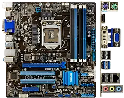 Материнська плата Asus P8B75-M LGA 1155 (P8B75-M) Б/В