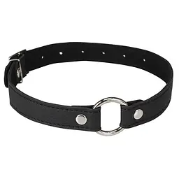 Нашийник Erospace Wild Play Choker With Ring C17 чорний - мініатюра 3