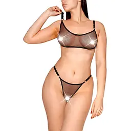Білизна з сітки Art of Sex - Deily чорний L-2XL