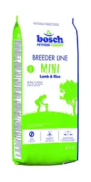 Сухий корм Bosch Breeder Line Mini Lamb & Ric для дорослих собак дрібних порід з ягням і рисом 20 кг