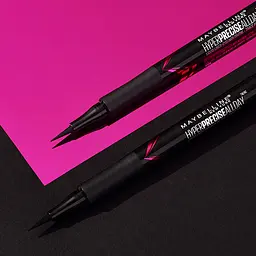 Підводка-фломастер для повік Maybelline New York Hyper Precise, чорний, 1 мл (B1933701) - мініатюра 6