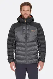 Чоловіча зимова куртка Rab Cirrus Ultra Hoody XL Сірий