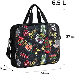Шкільна текстильна сумка Kite A4 1 відділення 589 NT (NT25-589) - мініатюра 3