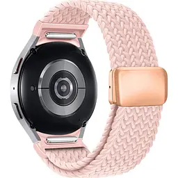 Ремінець ArmorStandart Braided Solo Loop для Samsung Galaxy Watch 7/FE/6/6 Classic/5/5 Pro/4/4 Classic Rose Gold (ARM86841) [151825]