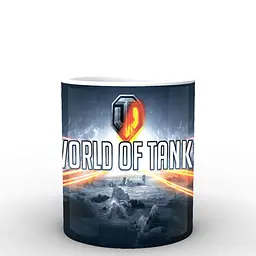 Кухоль GeekLand World of Tanks лого WT.02.018 330 мл білий - мініатюра 3