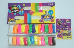 Набір для творчості 2 в 1 "Air Clay + Bubble Clay" ARBB-02-01U Danko Toys (4823102811031) - мініатюра 5