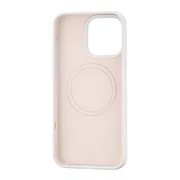 Чохол Silicone Case Full Cover with MagSafe iPhone 15 Pro Max White - мініатюра 2