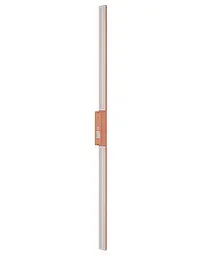 Світильник вуличний настінний Nowodvorski 11561 Demi LED L 1x24W 3000K 1500Lm IP54 цегляний - мініатюра 4