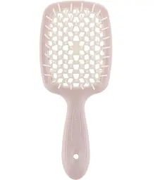 Щітка для волосся пудрова з білим Superbrush Small Janeke